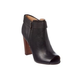 Splendid JoJo Open Toe Black Bootie Size 6M